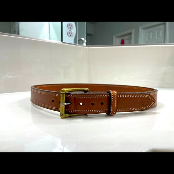 D.M Bullard Leather Carry Belt Men’s 40 - Picture 1 of 8